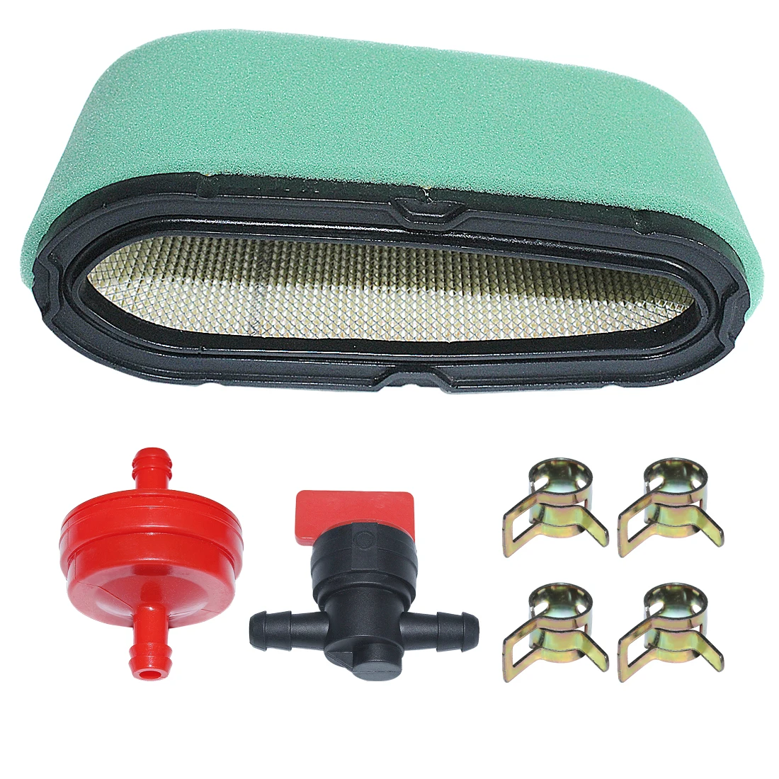 Kit de filtro de aire de combustible para recortadora, combinación de prefiltro de aire a 496894S, 493909S, 272403S, 5053B, 5053D, 5053k