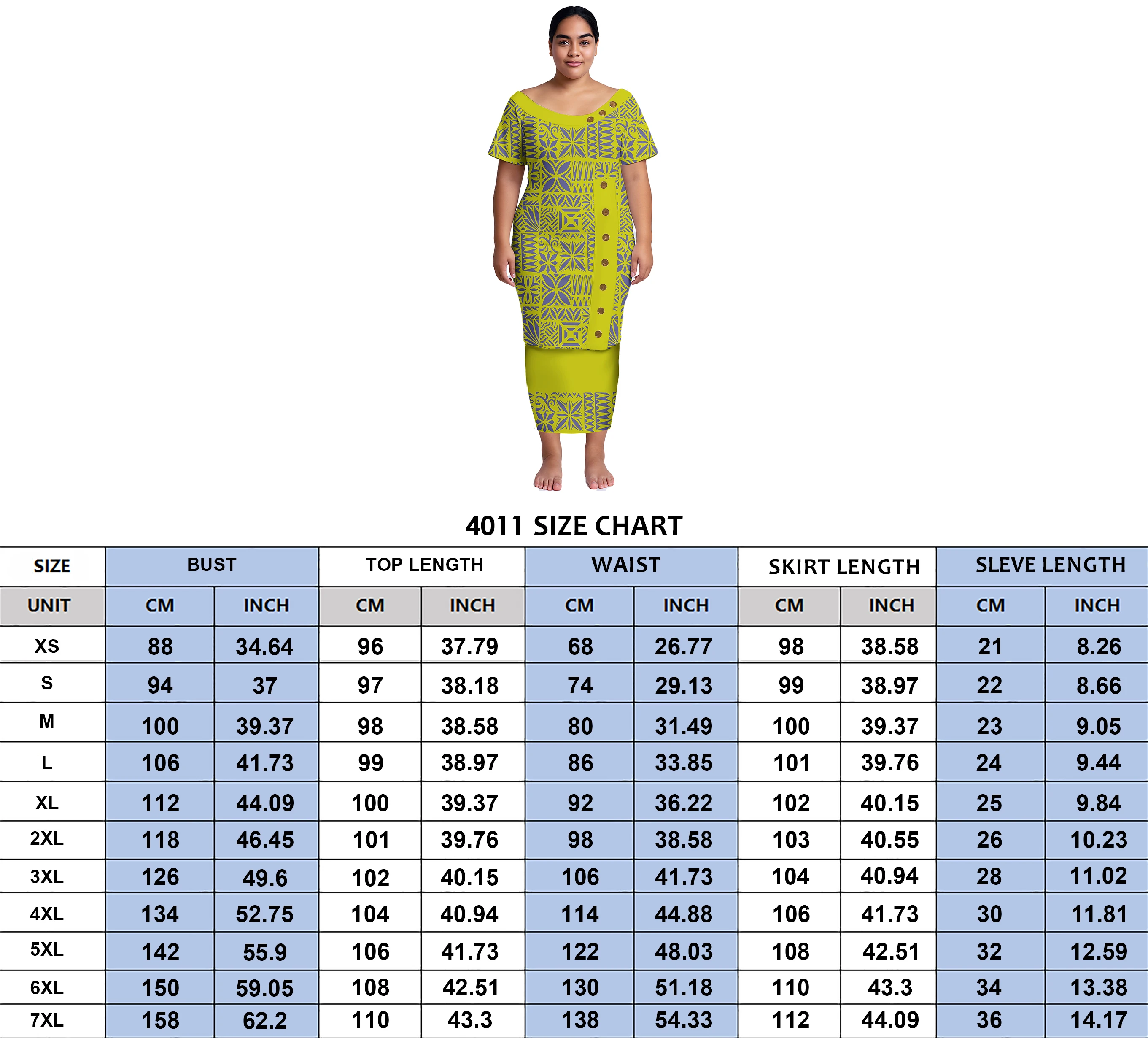 Coppia di vestiti Isand Style Design Samoano Taglie forti Aloha Camicia da uomo abbinata al vestito puletasi hawaiano femminile