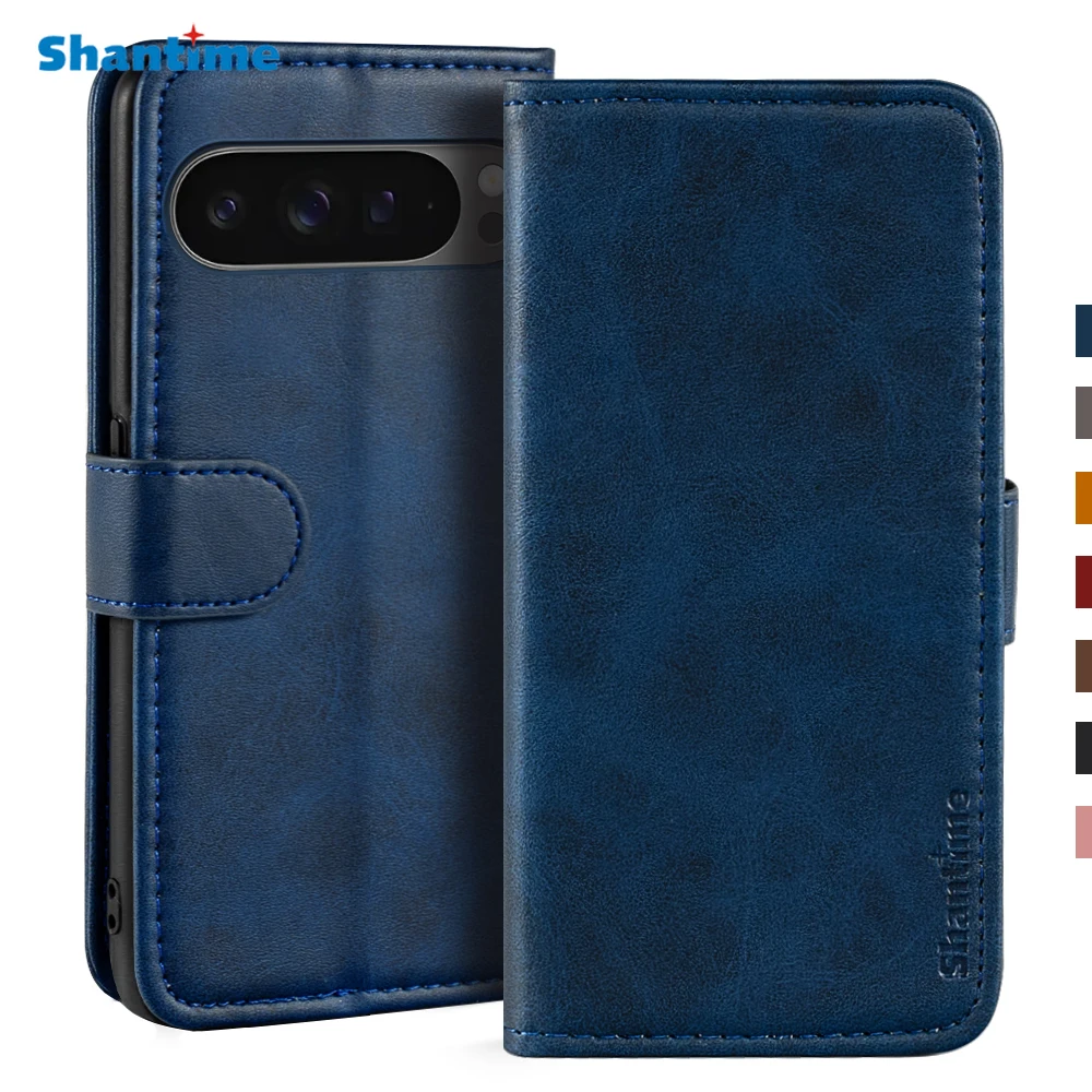 

Чехол для Google Pixel 10 Pro XL, кожаный чехол с магнитным кошельком для Google Pixel 10 Pro XL, чехлы-подставки для телефонов