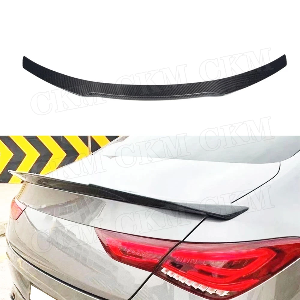 

Carbon Fiber For Mercedes Benz W118 C118 CLA35 CLA180 CLA200 CLA250 CLA45 AMG Line 2019-2024 Rear Trunk Lip Spoiler