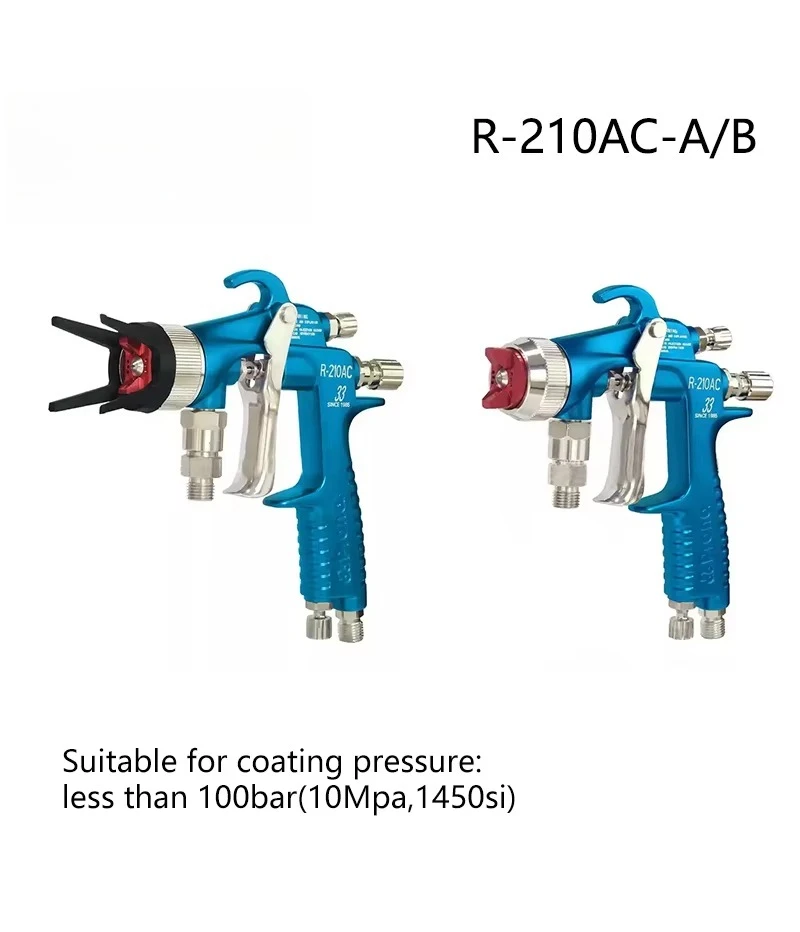 Airmix High Pressure R-210AC Airless Spray Gun for Painting, Coating, Furniture