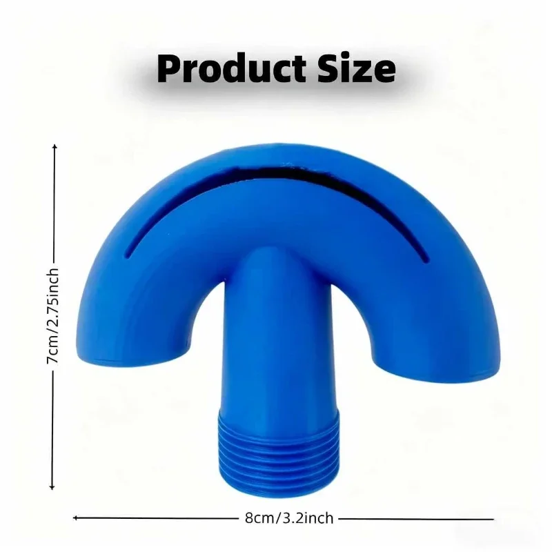 1Pc Universal Swimming Pool Fountain Waterfall Sprinkler Aeration Cooling System For Above Ground Inground Pool