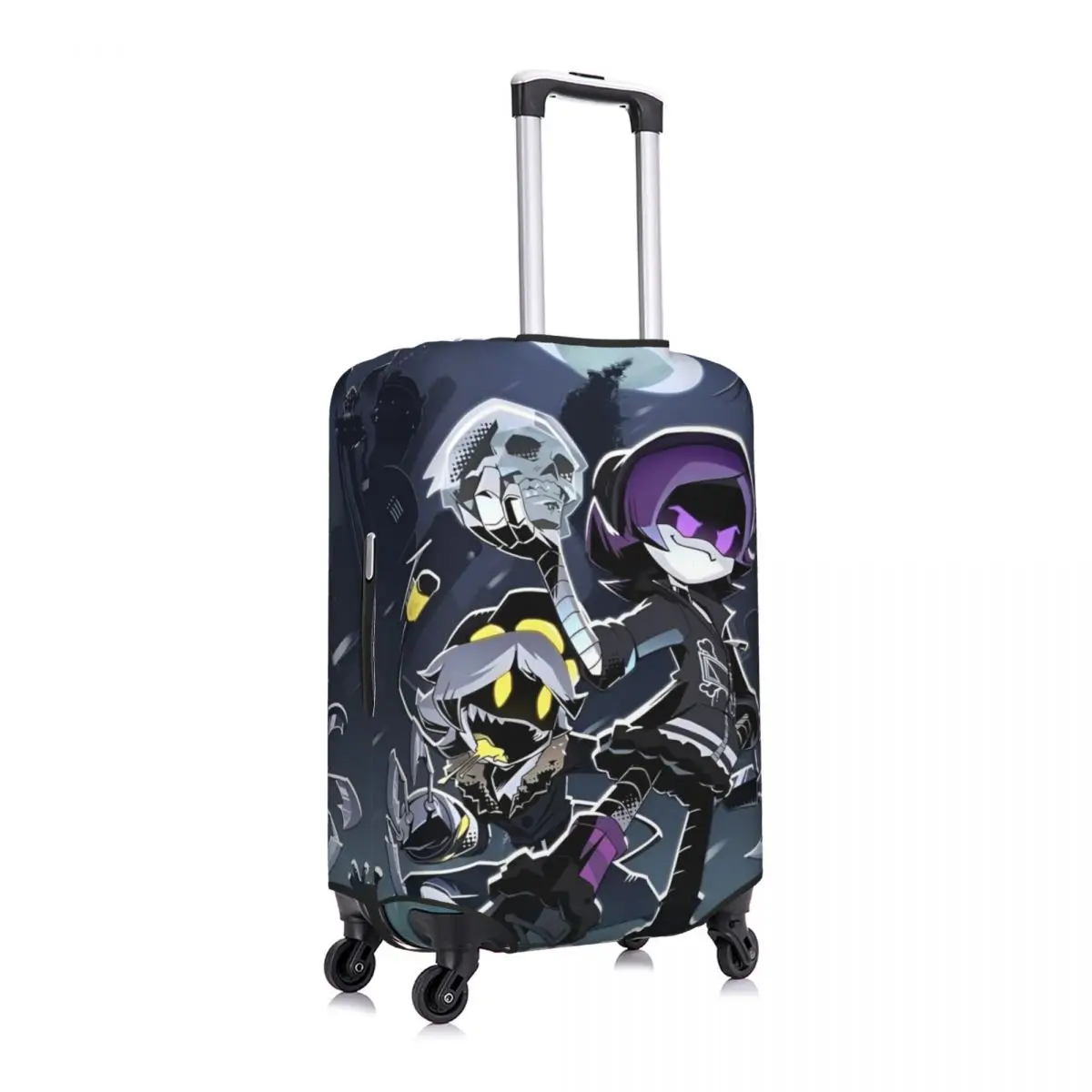 Robot Murder Drones V Uzi Suitcase Cover Flight Cruise Trip Strectch Luggage Supplies Protector