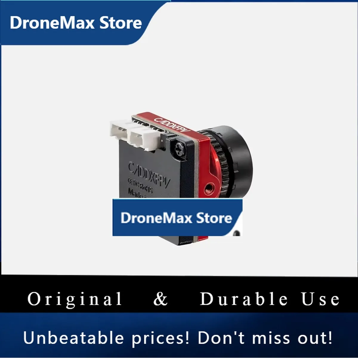DroMaCaddx Ratel 2 V2 FPV Camera Ratel2 2.1mm Lens 16:9/4:3 NTSC/PAL Switchable With Replacement Lens Micro FPV Camera Drone Mar