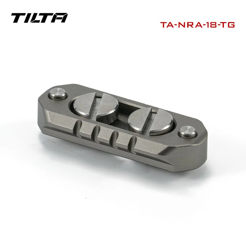 TILTA NATO Rails Adapter Accessoires TA-1420-NAV2-B 1/4"-20 Montageschroef naar NATO Rail Adapter