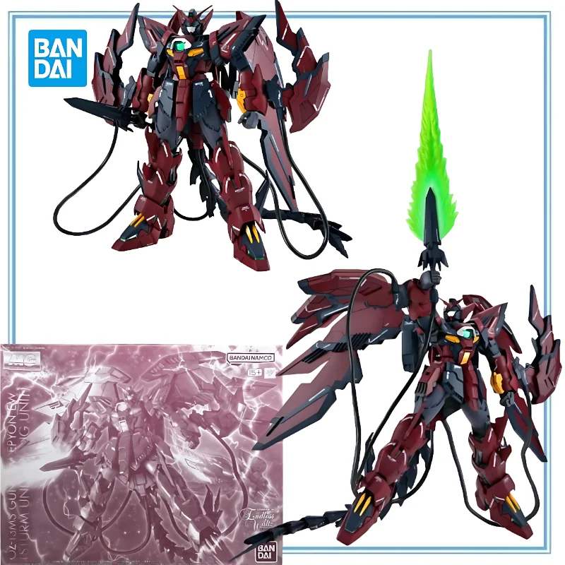 

BANDAI Original in Stock MG OZ-13MS GUNDAM EPYON EW(Sturm Und Drang Unit) Assemble Model Kit Anime Cartoon Gifts Toys Model