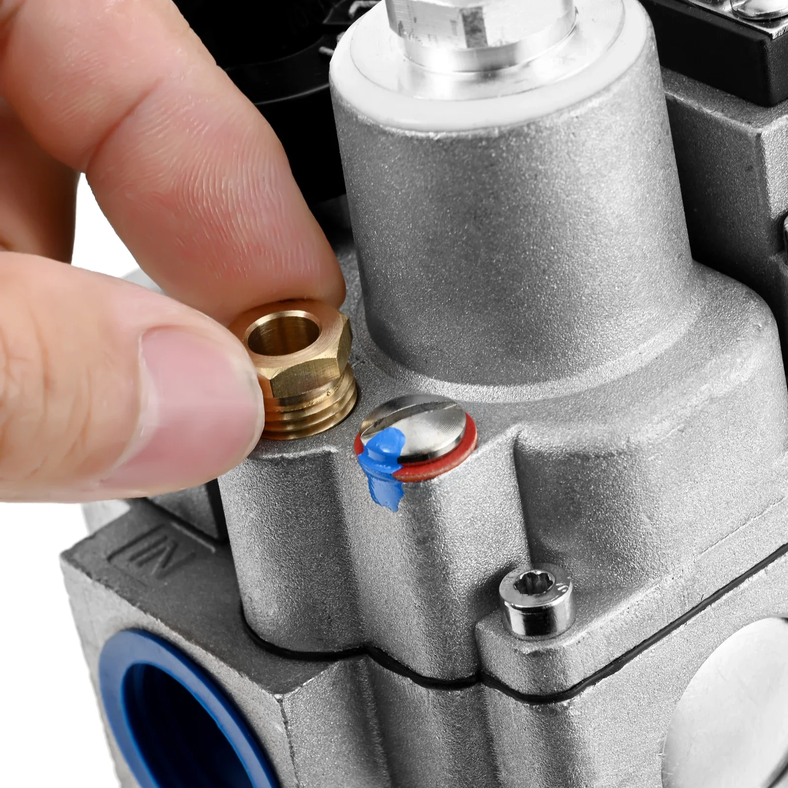 1pc Gas Fryer Repair Parts 700 Series Millivolt Gas Valve Replacement Parts for Robertshaw 700-506 Thermostat Gas Valve