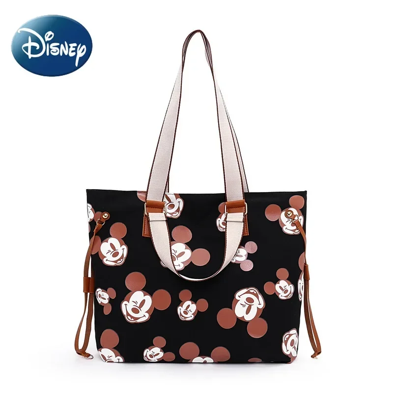 Disney Crossbody Bag for Women Large Capacity Tote Mickey Mouse Shoulder Bag  Luxury Handbags Canvas  Ladies Handbags