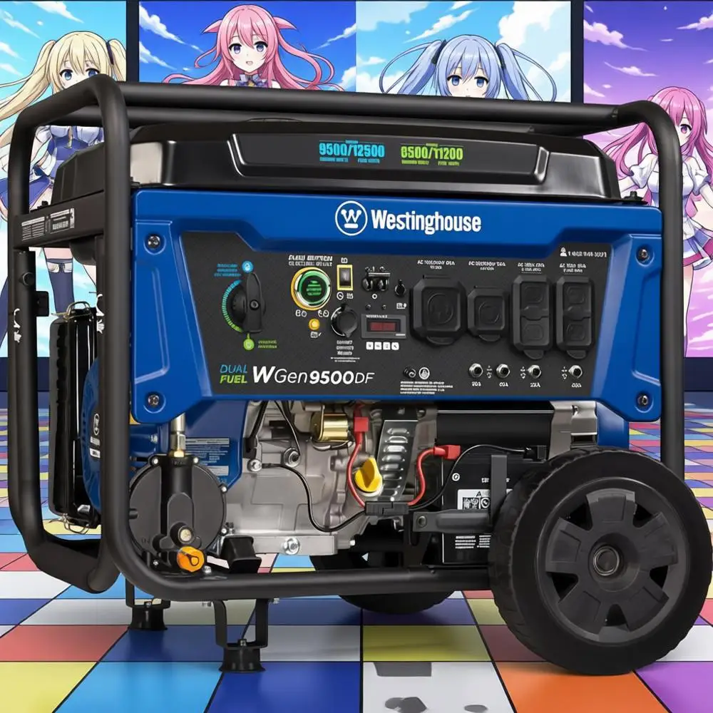 

Портативный двухтопливный генератор для дома мощностью 12500 Вт с дистанционным запуском и переключателем