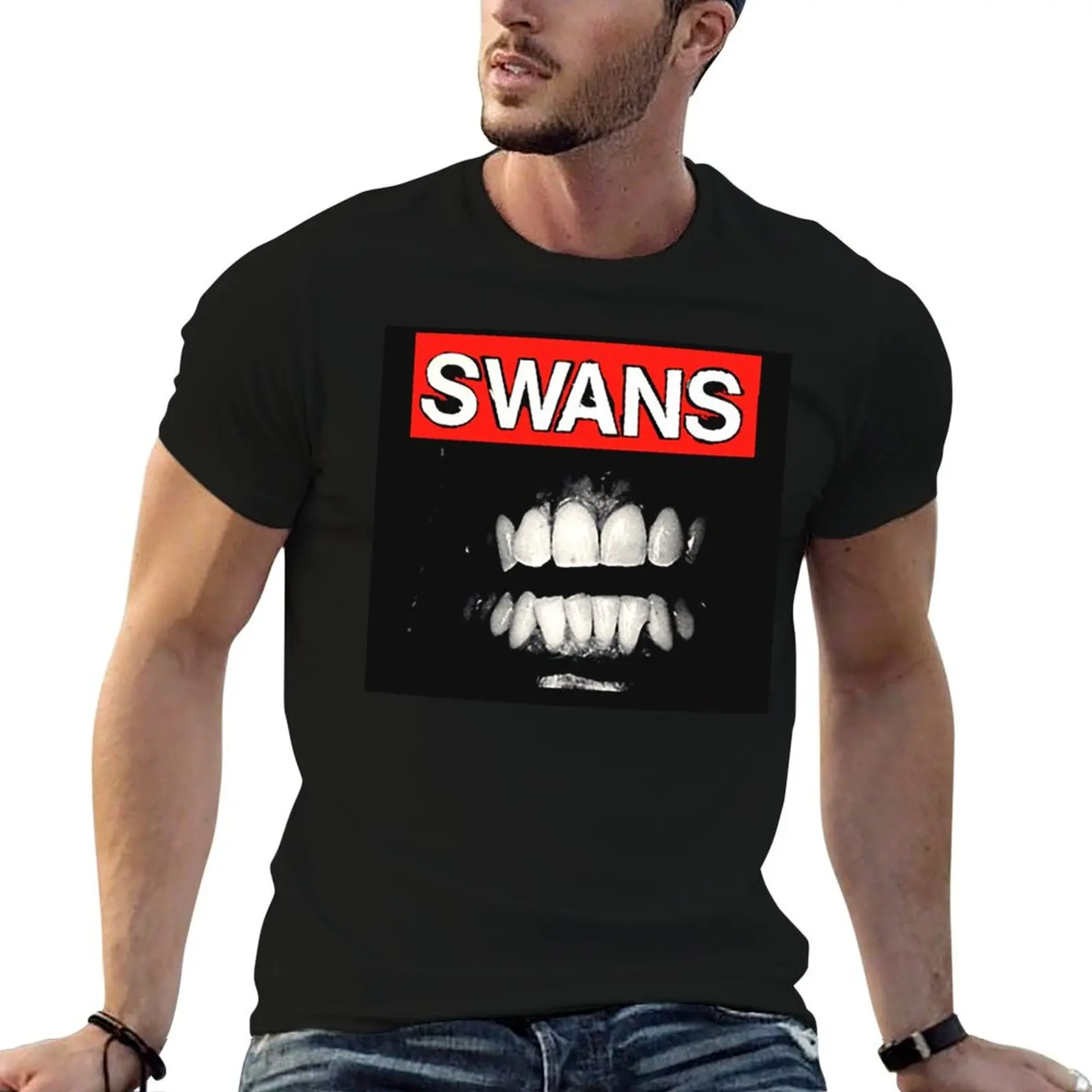 

Best swans art -logo T-Shirt t shirt man designer t shirt man luxury T-Shirt