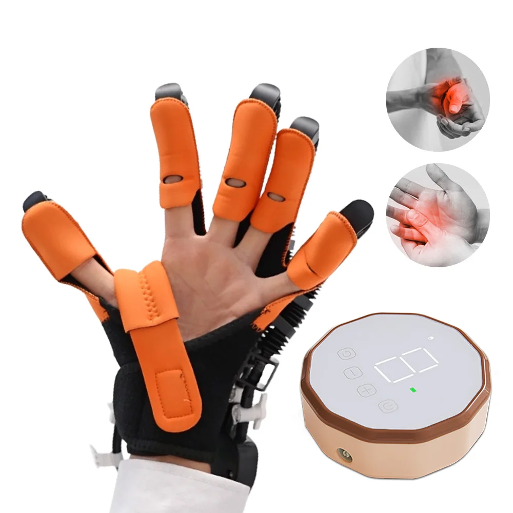 Hand Rehabilitation Robot Gloves Hemiplegia Cerebral Infarction Medical Training Physiotherapy Glove Finger Function Exerciser