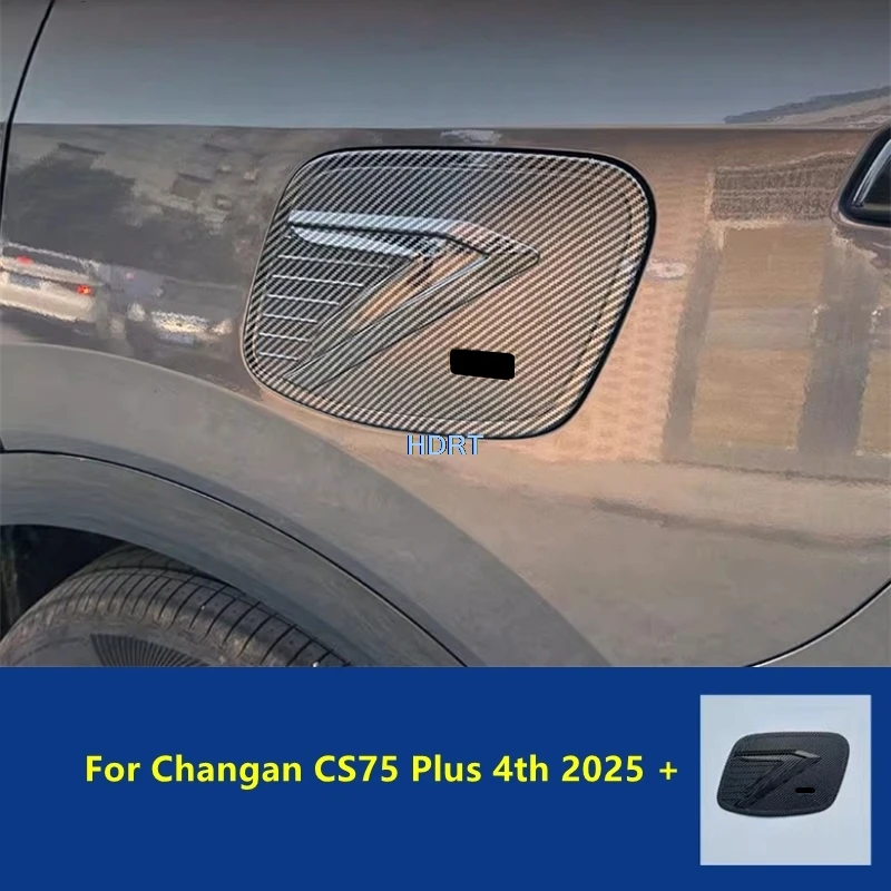 

Для Changan CS75 Plus 4 2025 + Стайлинг автомобиля крышка топливного бака рамка масляная газовая крышка протектор украшения аксессуары внешняя наклейка