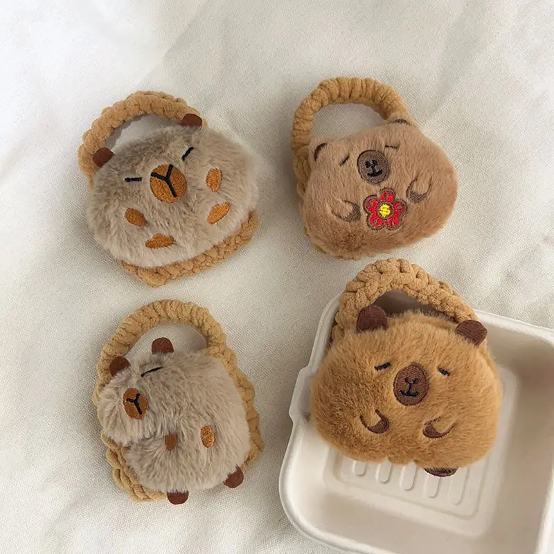 Coin Purse Mini Portable Storage Bag Cute Hand-Knitted Plush