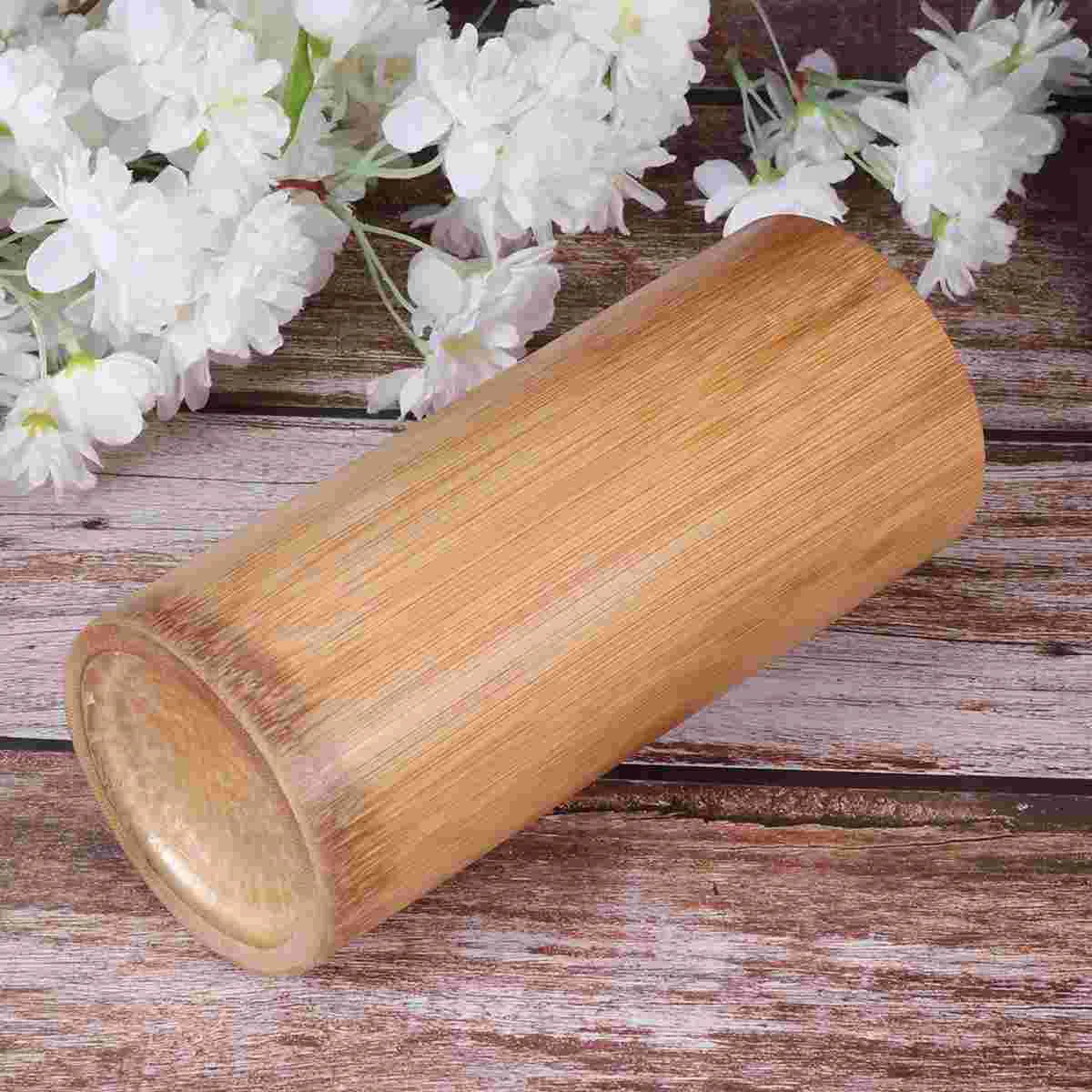 20 CM Chopsticks Kitchen Utensils Container Spoon Fork Holder Storage Barrel Wooden Bamboo Holding Rack