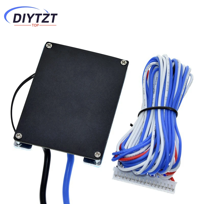 BMS 16S 60V 20A Lmo الثلاثي ليثيوم أيون 18650 لوح حماية شحن البطارية مع بالوعة الحرارة مع مقاومة NTC #3