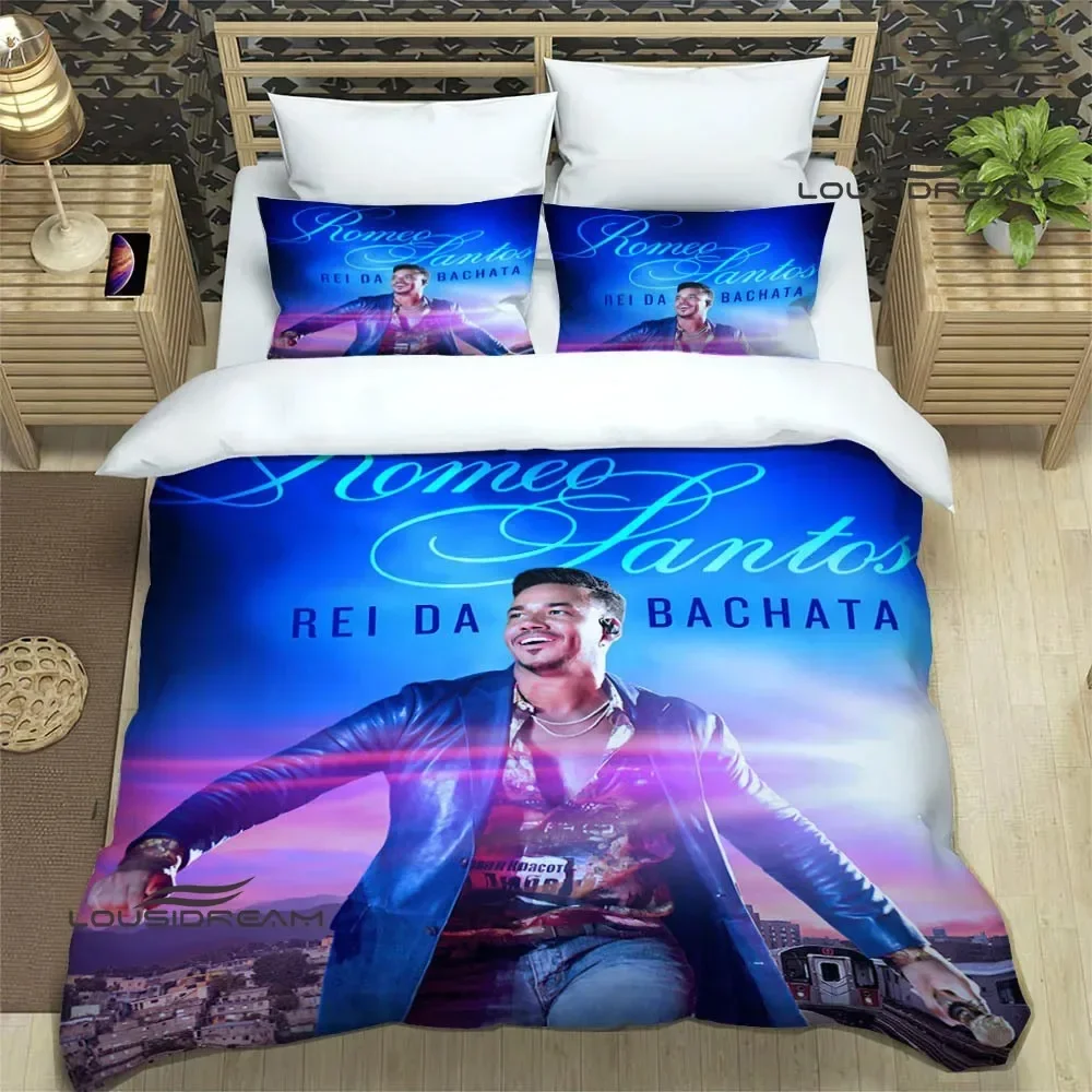 Latin singer Romeo Santos Bedding Sets exquisite bed supplies set duvet cover bed comforter set bedding set luxury birthday gift