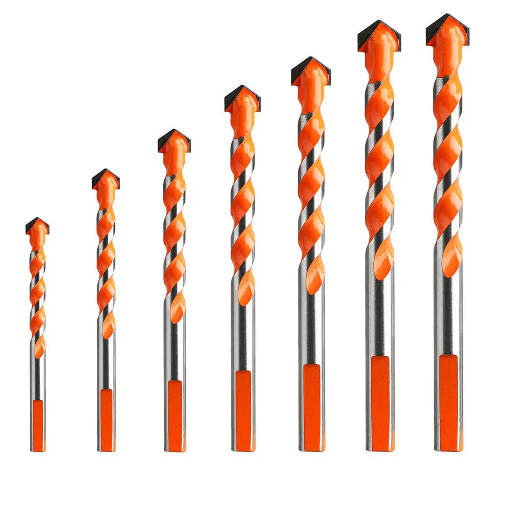 

7Pcs Alloy Triangle Spiral Drill Bit Set High-Speed Rotary Tools for Metal Stainless Steel Titanium Power Drill Hole Opener Hand