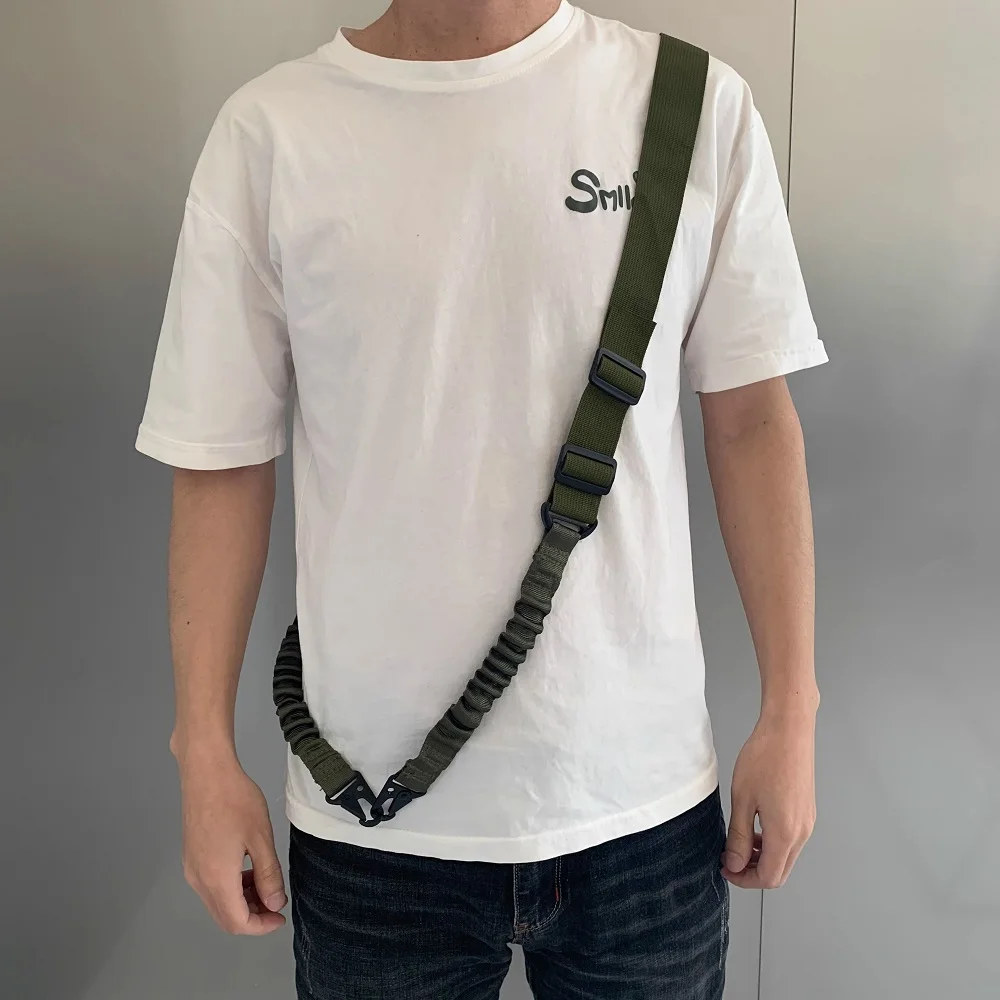 Новый нейлоновый тактический ремень, поясная цепочка, многофункциональный уличный двухточечный ремень через плечо