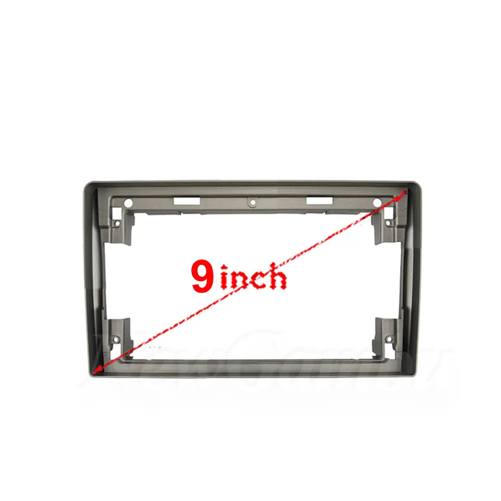 9 inch For GEELY EMGRAND EC7 2009-2011 Frame No Cable Audio Adaptor Dash Trim kit Facia Panel  Radio Player screen ABS No 2 din