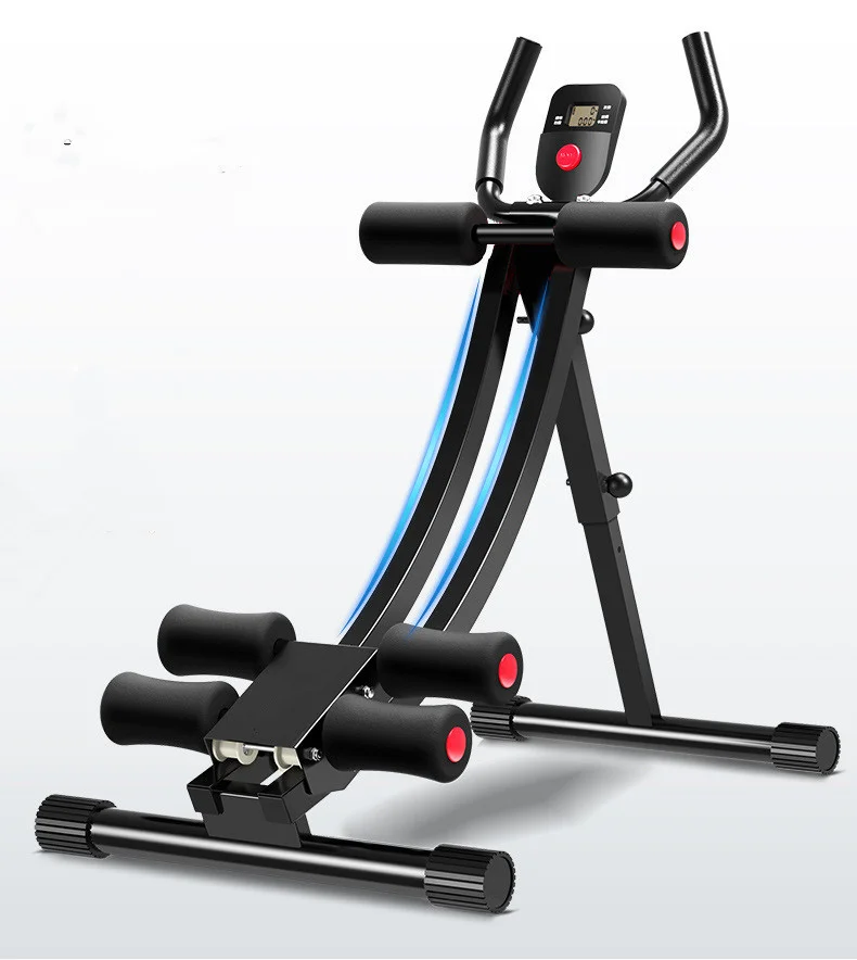 Multi-Function Waist Exercise Machine Folding Roller Coaster Vertical Abdominal Device With Leg & Arm Training Features