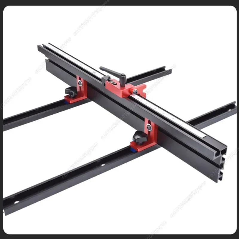 Woodworking T Slot Miter Track Fence Stop T-track Slot Sliding Connector Miter Track Stop Chute Locator Table Saw Rail Connector