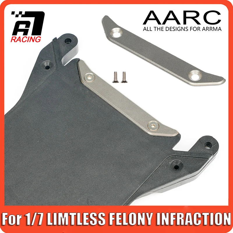 

1pcs Metal Front Guard Armor for 1/7 ARRMA FELONY LIMTLESS INFRACTION RC Truck Car