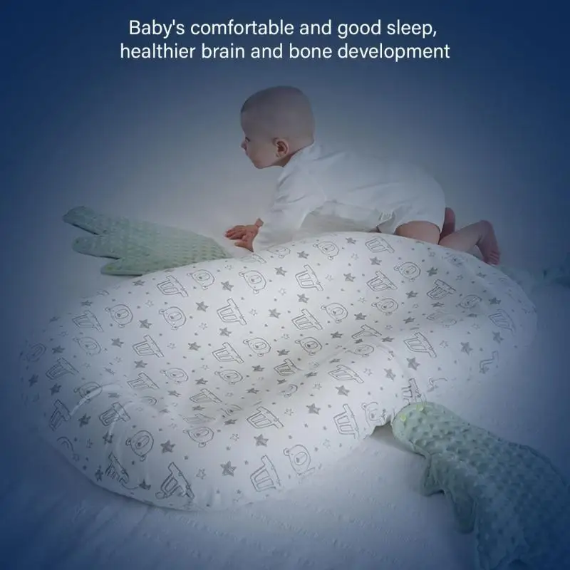 U13F عش المتسكع النائم مع لعبة شخشيخة مضادة للبداية عش الطفل المتسكع مزدوج الوجهين تنفس المتسكع عش قابل للغسل #1