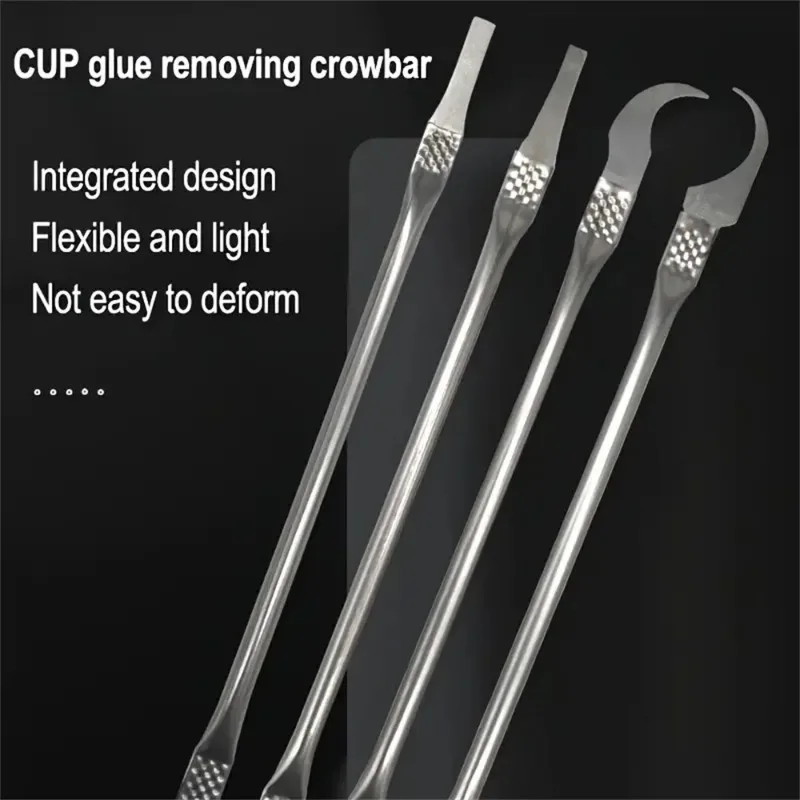 CPU 분리 접착제 제거 나이프 프라잉 분해 키트, IC 칩 수리 및 제거 도구 키트, 수리 쉘 제거, 세트당 8 개