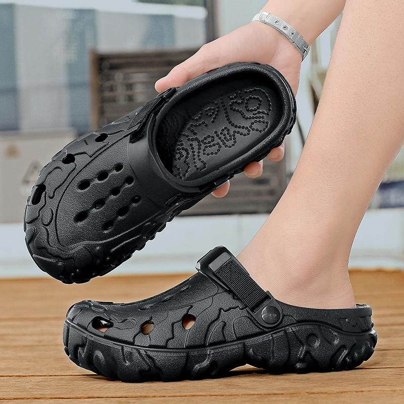 Big Size 47 EVA Men's Clogs Sh - Men Shoes Size 46 ulasan dan harga