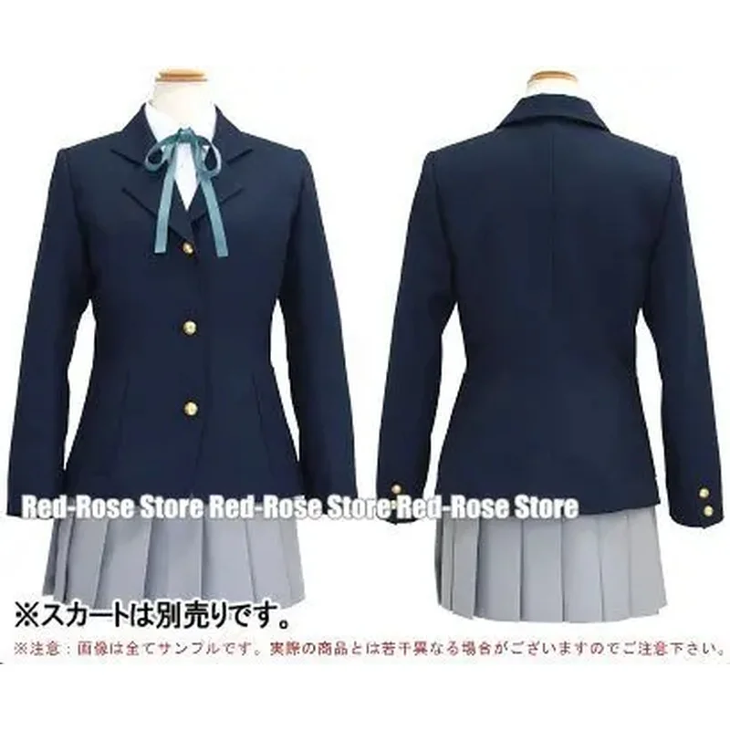 Costume de cosplay uniforme scolaire Anime K-On riches