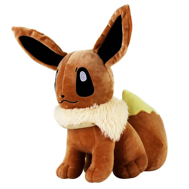 Big Size 30cm Pokemon Eevee Vaporeon Plush Toy Stuffed Doll Cute Cartoon Soft  Kids Children's Toy Gift