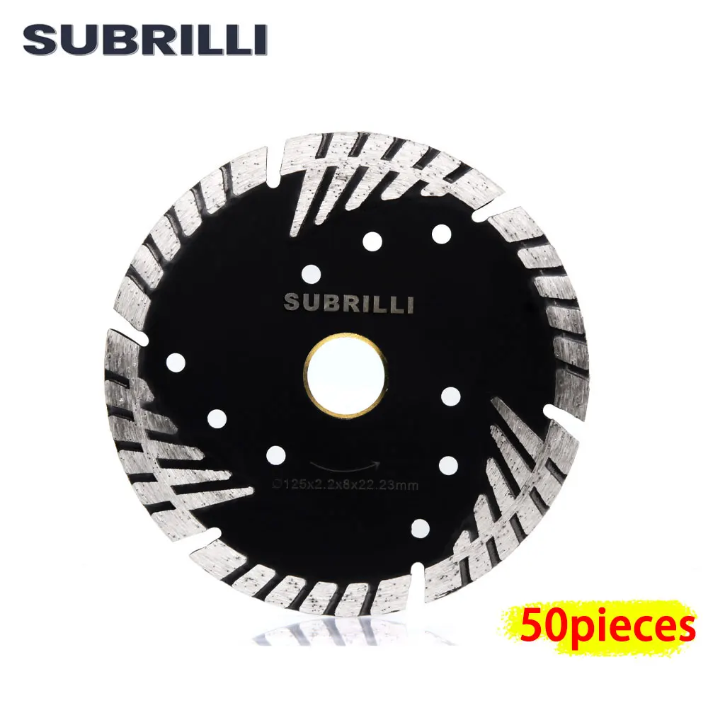 

125mm 5inch 50pieces Diamond Cutting Grinding Disc with Protection Teeth