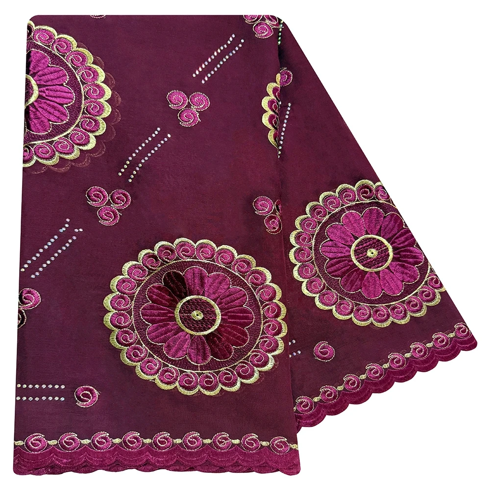 

Circular Pattern With Gold Thread Design Embroidery Scarf Dubai Style African Muslim Women's Headscarf Arab Headscarf For Prayer