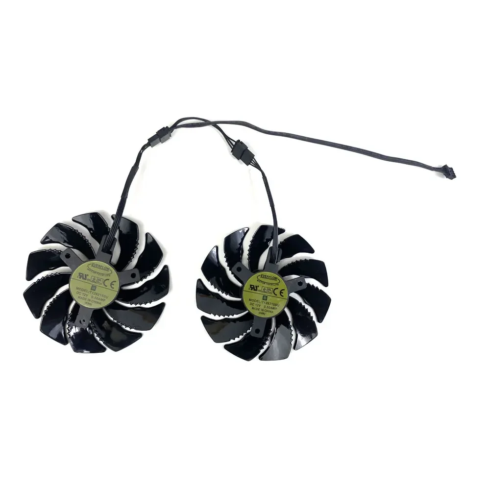 New 87MM T129215SU Cooler Fan Replacement for Gigabyte RTX 1650 1660 1660Ti 2060 2070 Graphics Super Video Card Cooling Fans 2