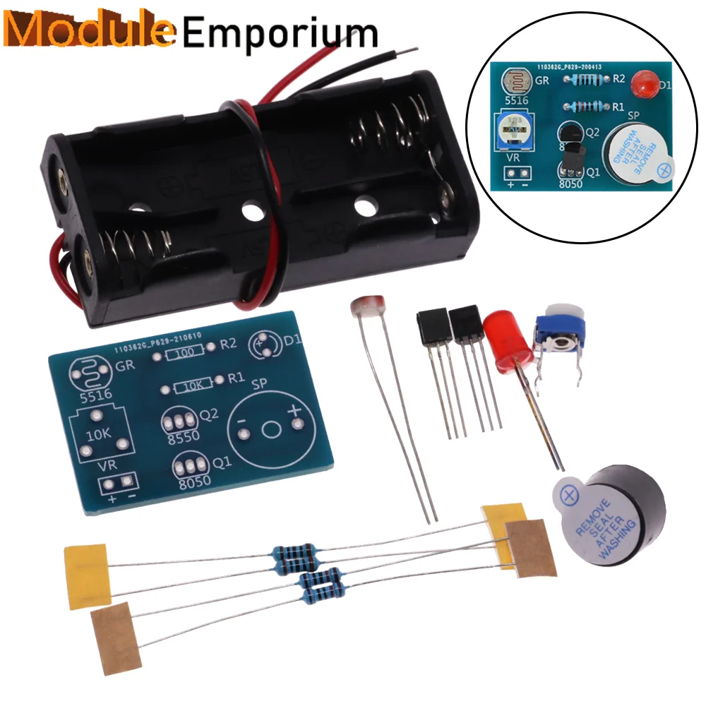 ชุดอุปกรณ์ของตกแต่งงานปาร์ตี้ไฟสัญญาณเตือนไฟเสียงและไฟเซ็นเซอร์โมดูล