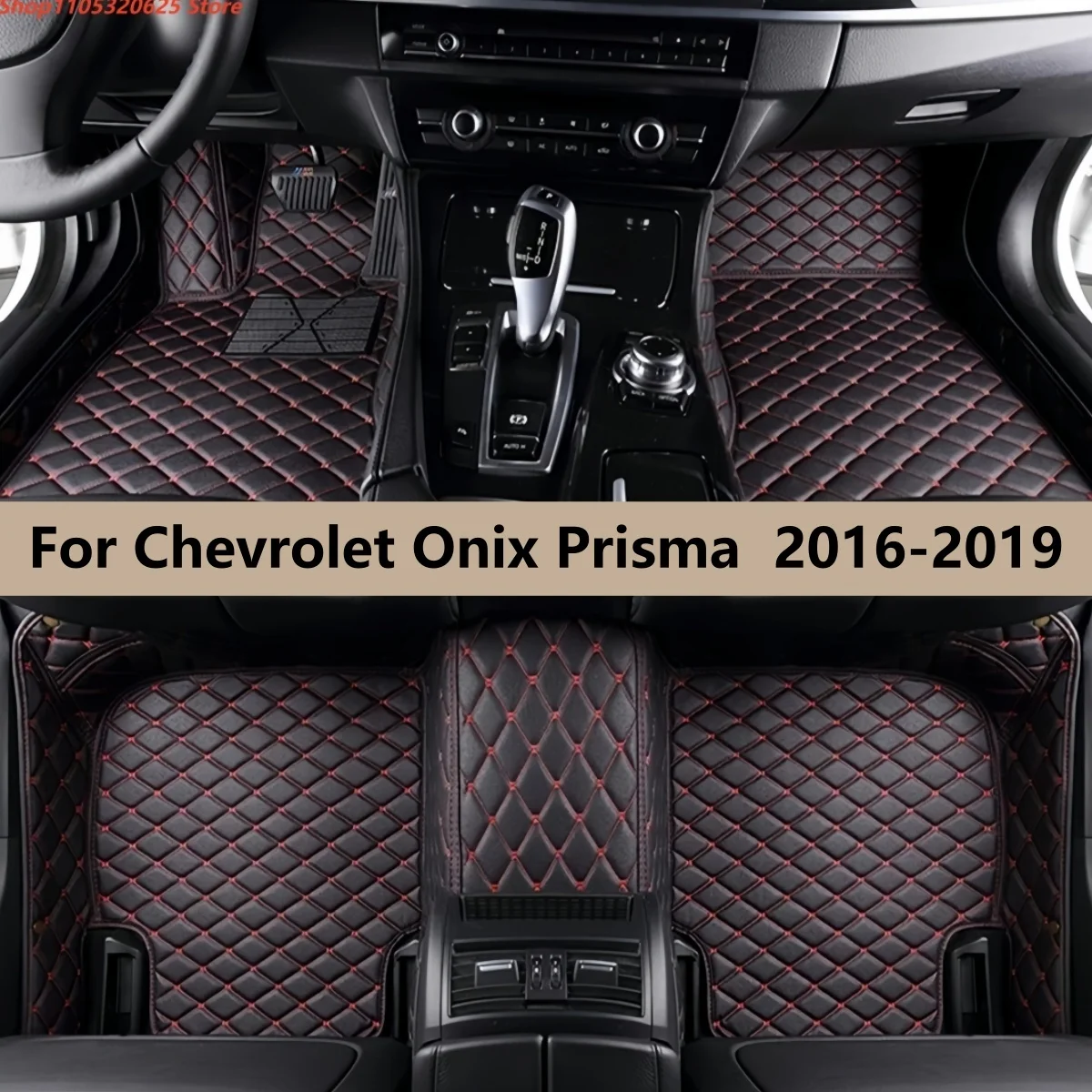 

Car Floor Mats For Chevrolet Onix Prisma 2019 2018 2017 2016 Auto Waterproof Accessories Automobiles Foot Pads