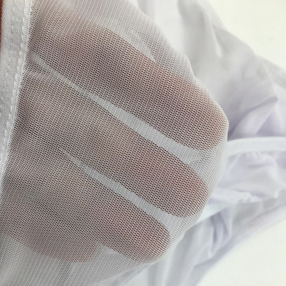 Nueva gran oferta, ropa interior diaria para todas las estaciones para hombre, calzoncillos, lencería de malla transparente, Tanga Sexy, calzoncillos