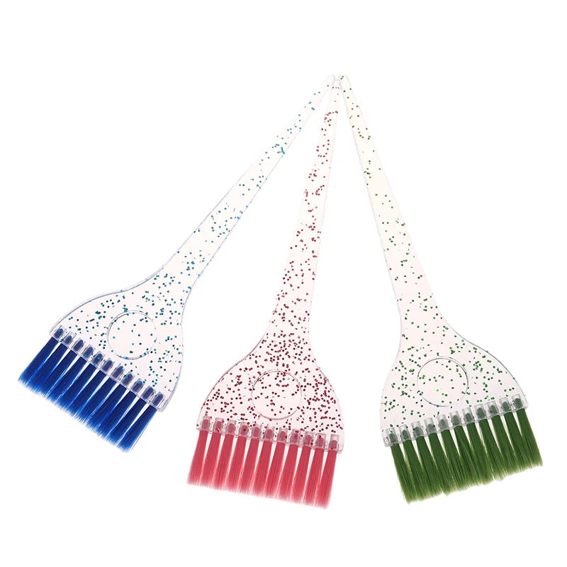 1Pc Hair Dye Coloring Brushes Dual-Purpose Hair Coloring Dyeing Paint Tinting Comb Salon Hairdressing Hair Coloring Tool