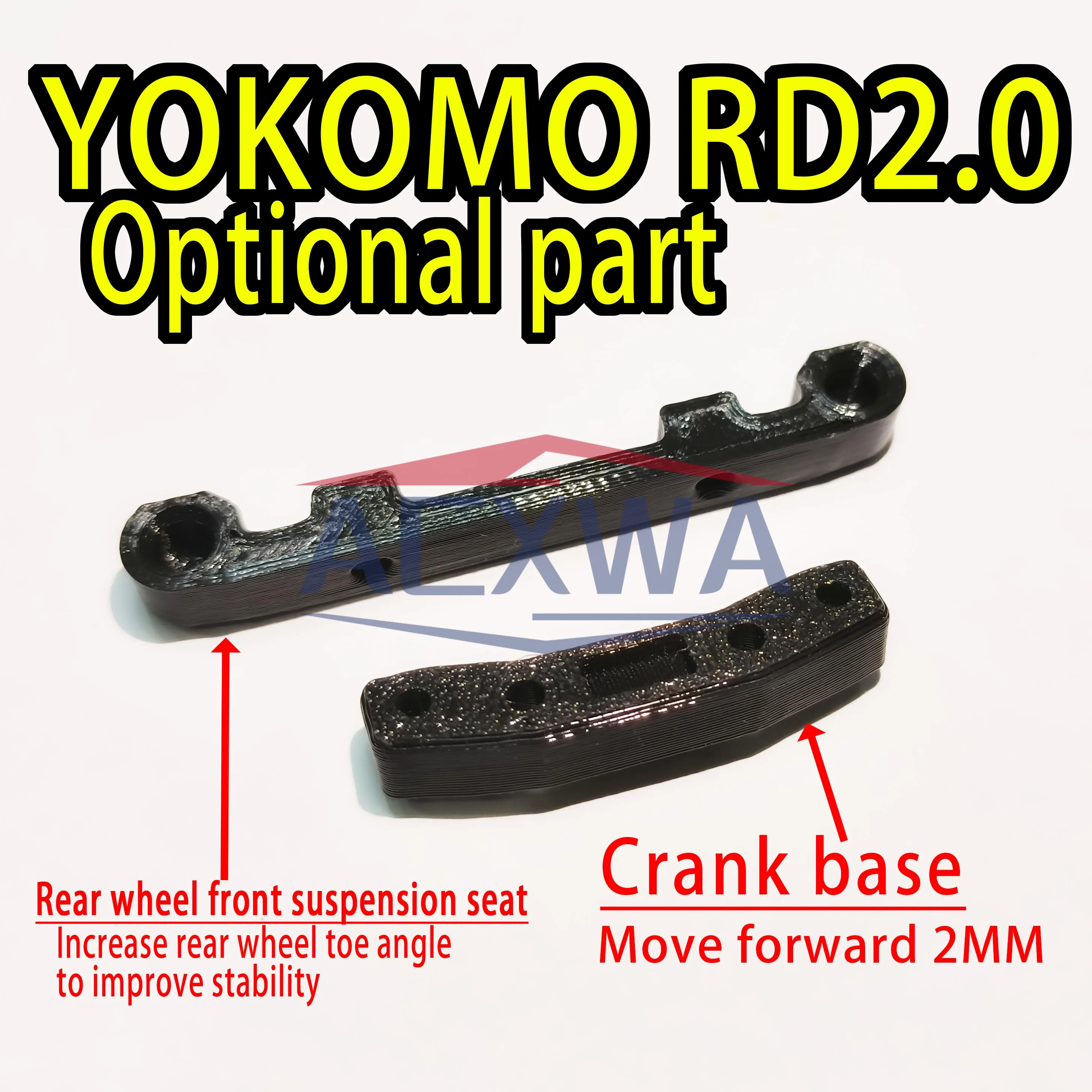 YOKOMO RD2.0 Optional part Crank base Rear wheel front suspension seat