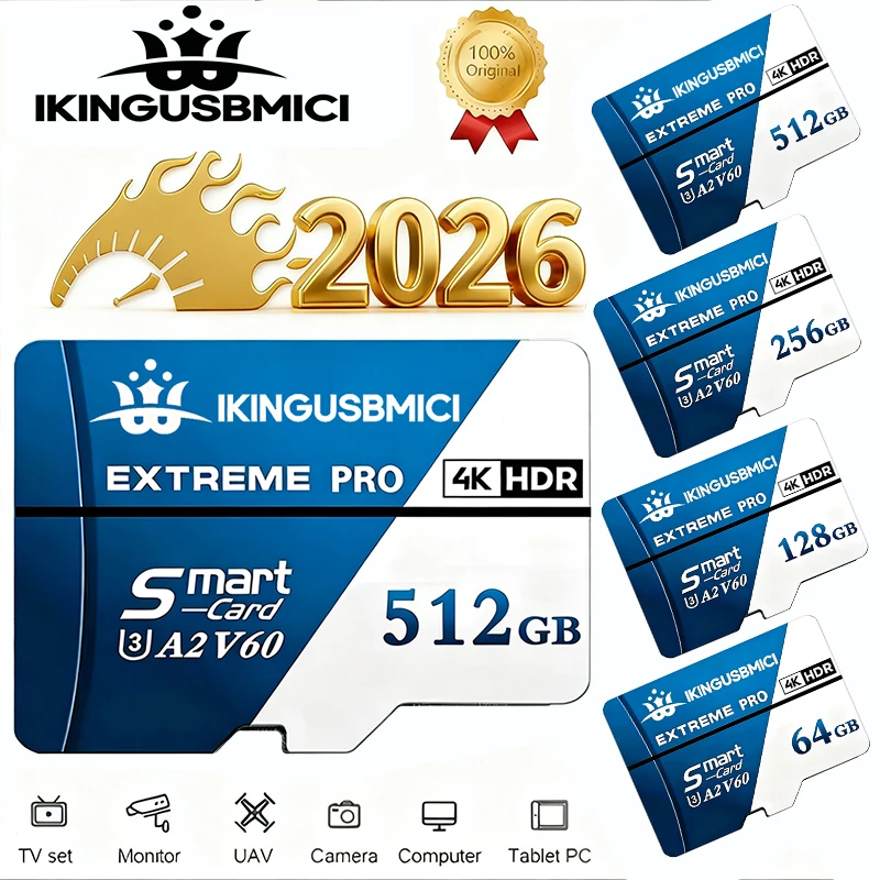 

SD Cards TF Cards Micro TF SD Card Memory Card 32GB 64GB 128GB 256GB 512GB New U1 High Endurance Full HD for GoPro Drone