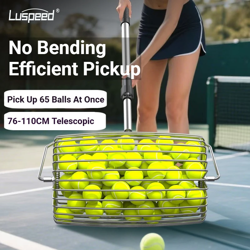 Luspeed Third-Generation Tennis Ball Picker, Retractable Ball Picker, Increased Capacity, Easy to Pick up Balls, Quick to Retrieve Balls view 3
