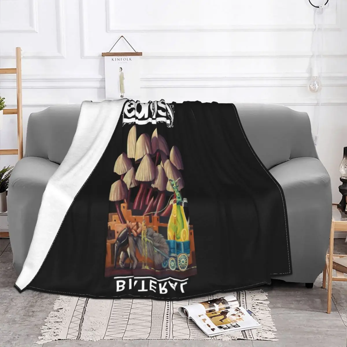 Leprous Bilateral Progressive Metal Agent Fresco Black S To 6 Hot Sell Summer Basic New Brand Homme Throw Blanket