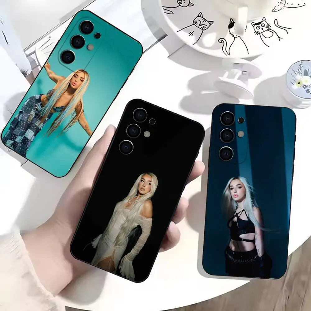 Sweet Singer Lola I-Indigos Phone Case Soft Black For Samsung S24,S21,S22,S20,S23,S30,Ultra,S20,Plus