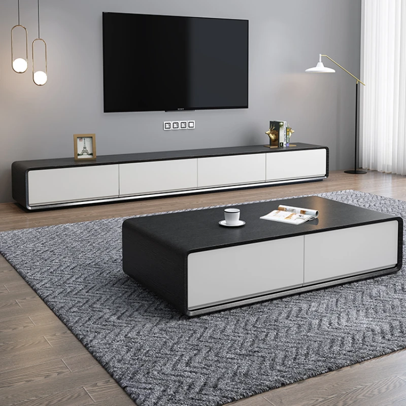 

Living Room Nordic Tv Table Drawer Luxury House Minimalistic Partitions Tv Cabinet Wood Storage Fernseher Schrank Home Supplies