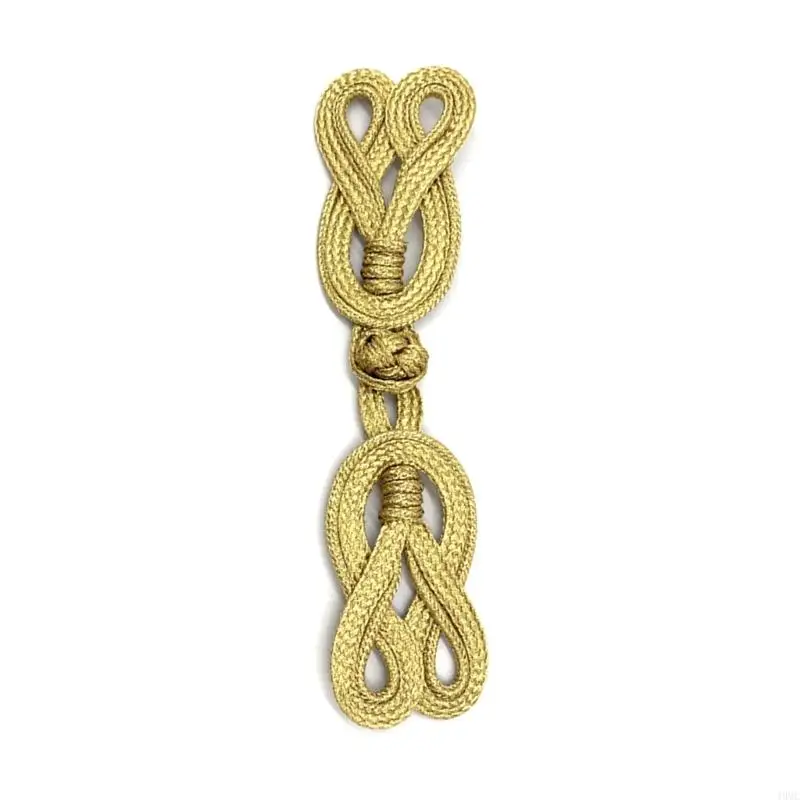 

49MC Chinese Cheongsam Buckle Traditional Knot Fastener Chinese Knot Buttons DIY Handcraft Clothing Decorative Accessory