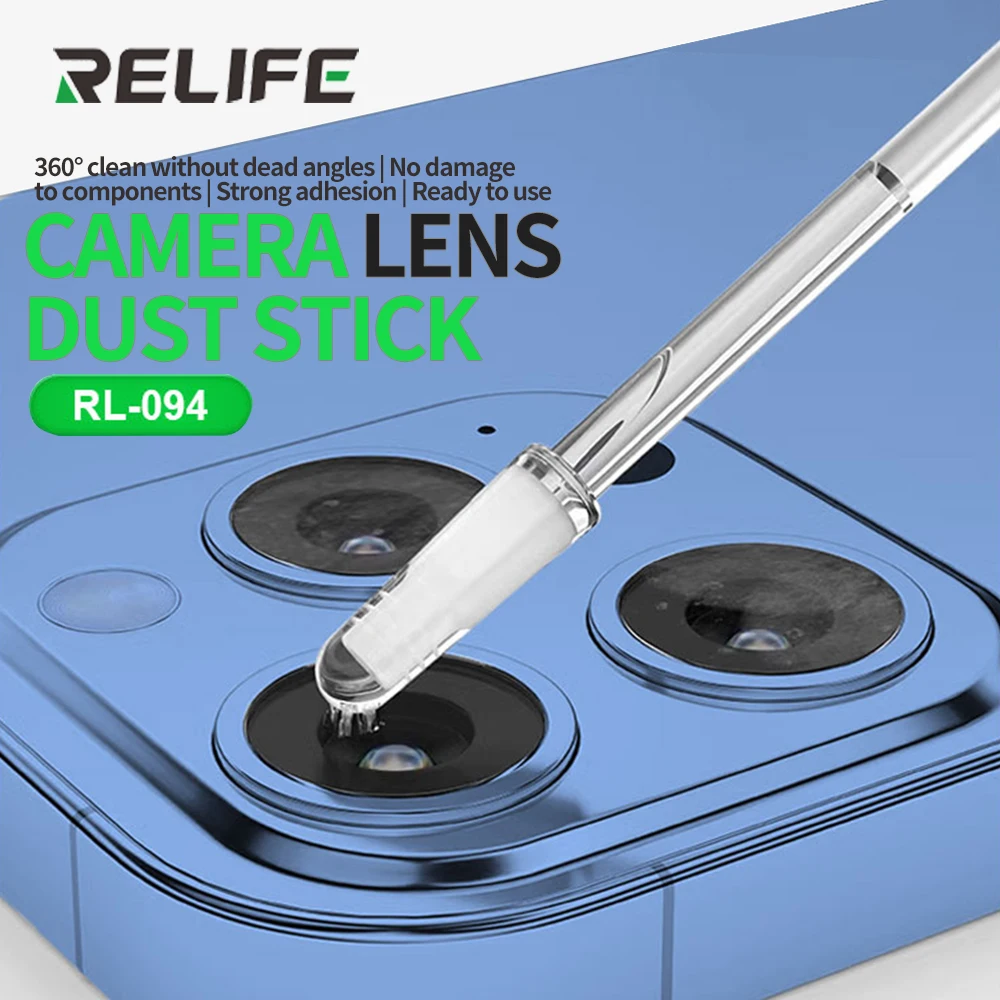 

RELIFE RL-094 48PCS Camera Lens Cleaner Stick Synthetic Resin Gel Stick for Mobile Phone Camera Lens Dust Removal Cleaning Tool