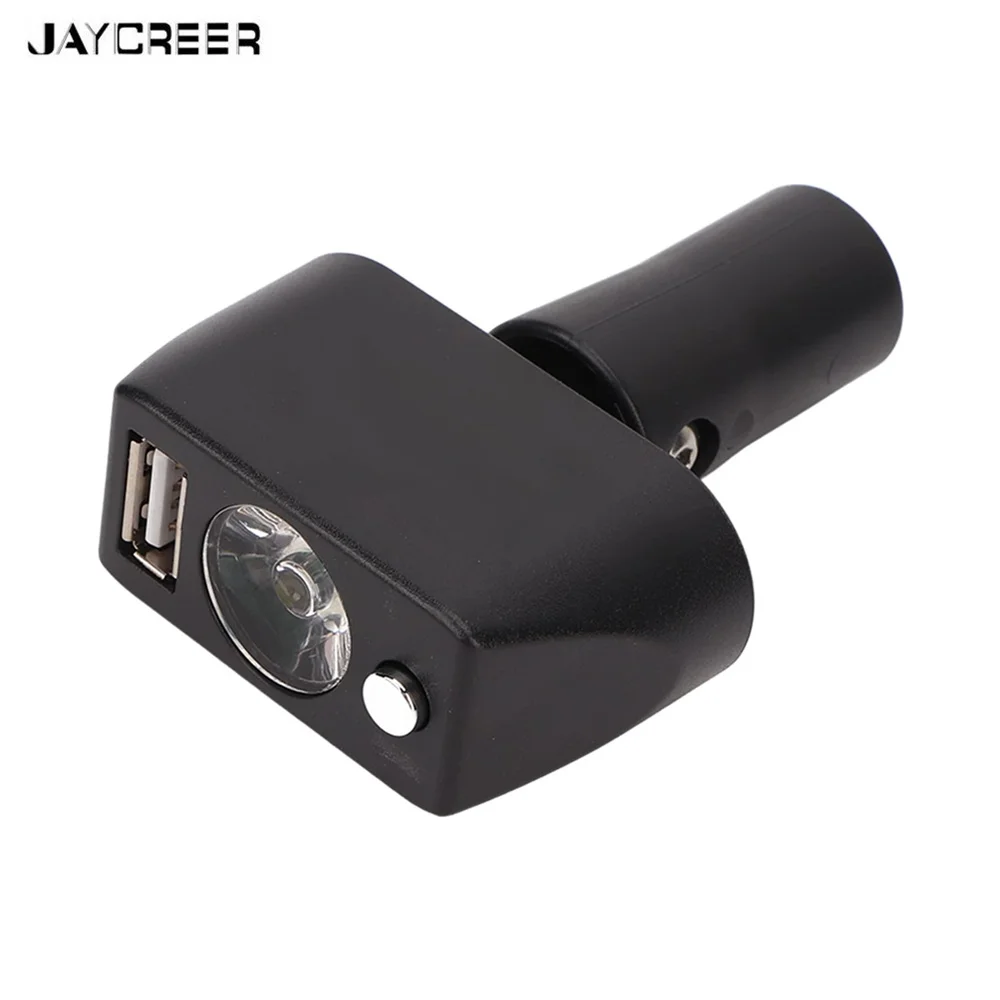 JayCreer Elektrische Power Rollstuhl Kopf Licht und Telefon Ladegerät Installieren Auf Die Joystick Controller