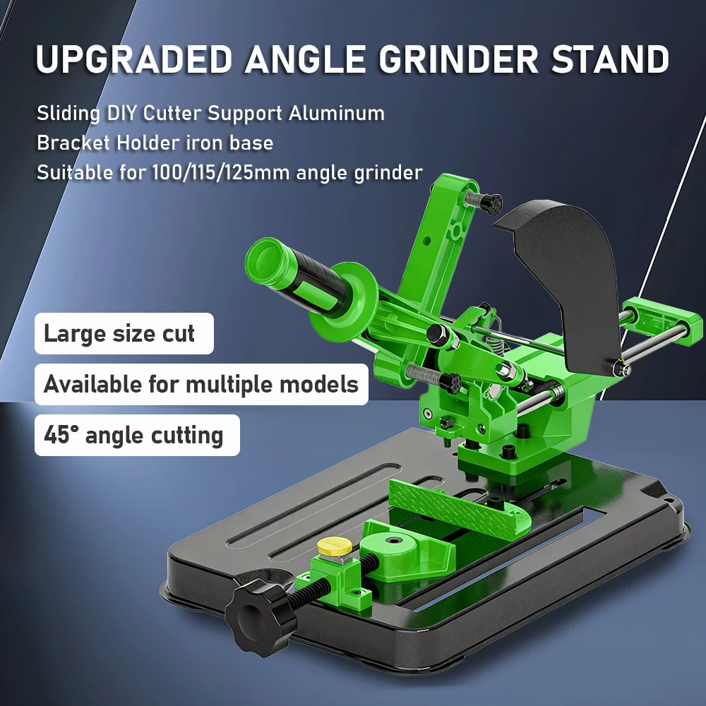 

Многофункциональная подставка для угловой шлифовальной машины, мини-держатель для отрезного станка, сверхпрочное фиксированное основание для медных, алюминиевых, ПВХ и металлических труб