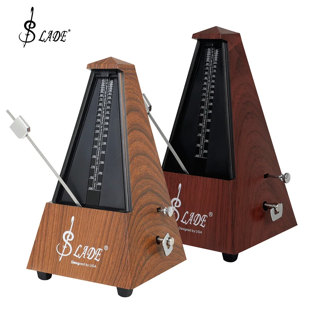 

SLADE Universal Mechanical Metronome Professional Instrument Rhythmic Device Tower Type Metronome for Guitar/Piano/Violin Parts