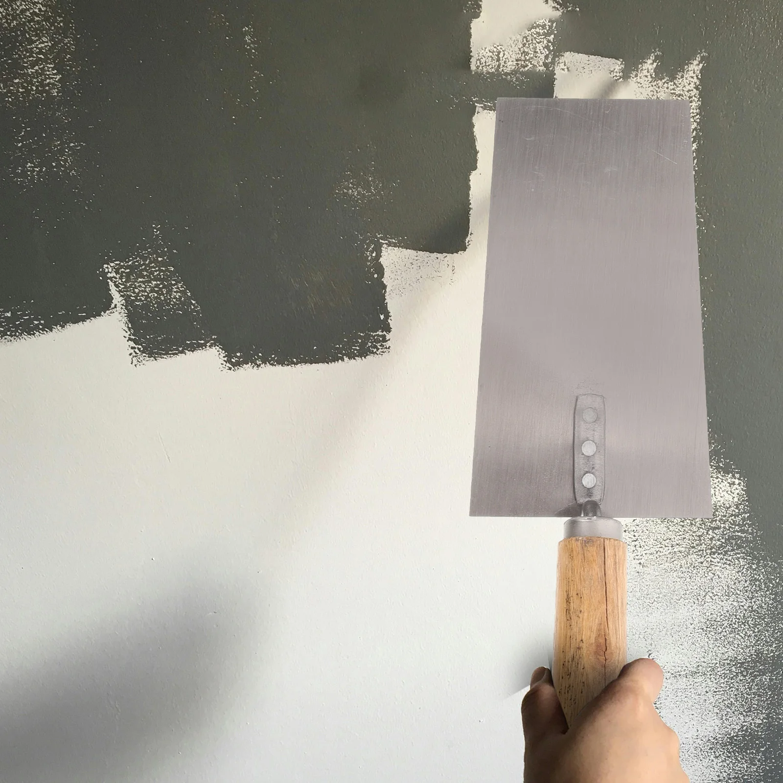 

Plastering Trowel Drywall Smoothing Spatula Wallboard Tool Labor Saving Grip High Efficiency Finishing Trowel Mortar Application